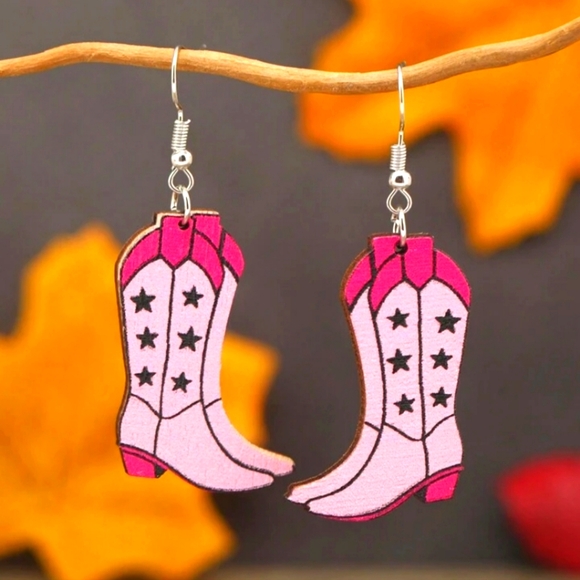 Jewelry - 🔥COWGIRL BOOTS EARRINGS🔥